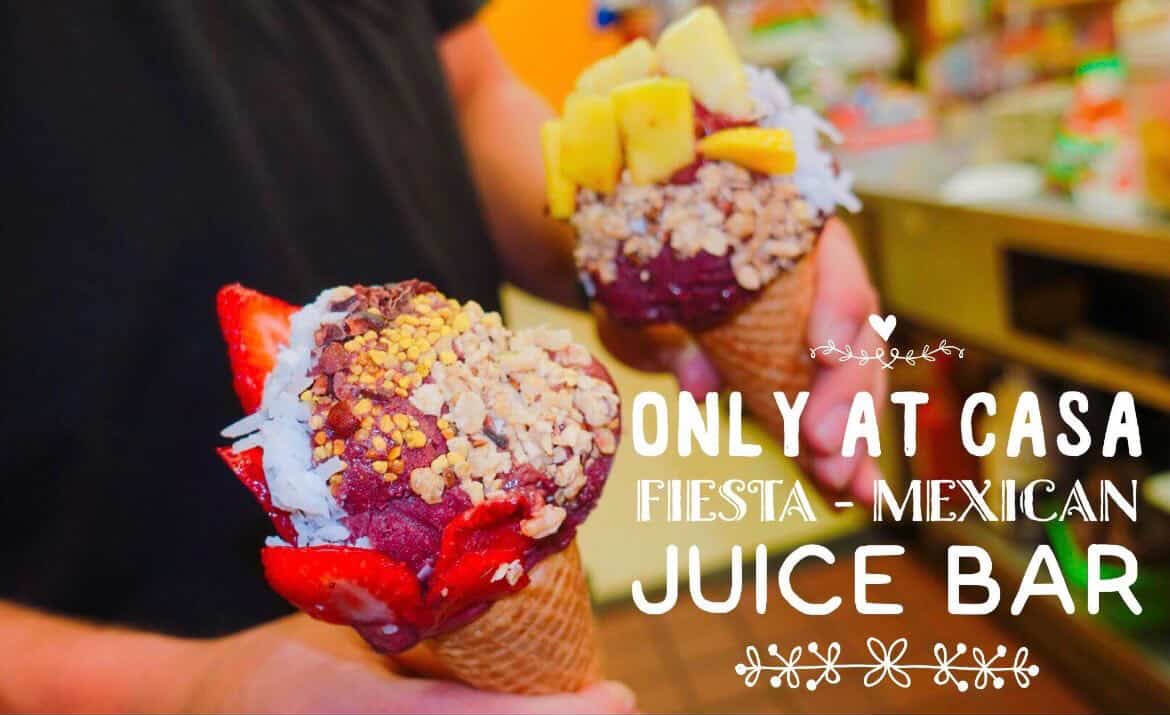 Casa Fiesta Juice Bar – fresh mangoneadas and frozen treats
